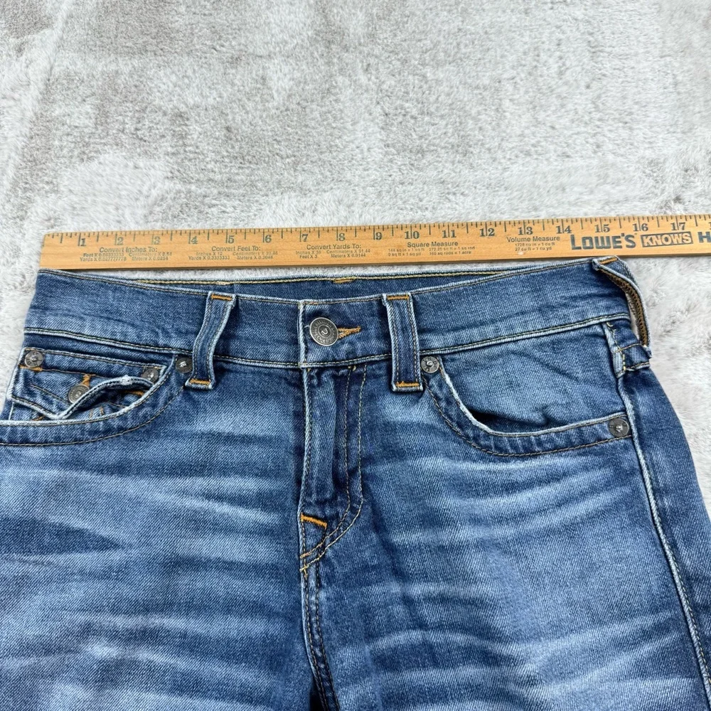 True Religion Ricky relaxed straight jeans men’s size‎ tag 28 blue indigo 30x31